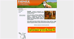 Desktop Screenshot of farmilk.pl